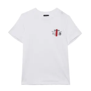 T-shirt blanc pour garçons 'Successful Living'