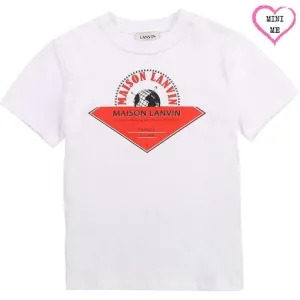 T-shirt blanc pour garçons