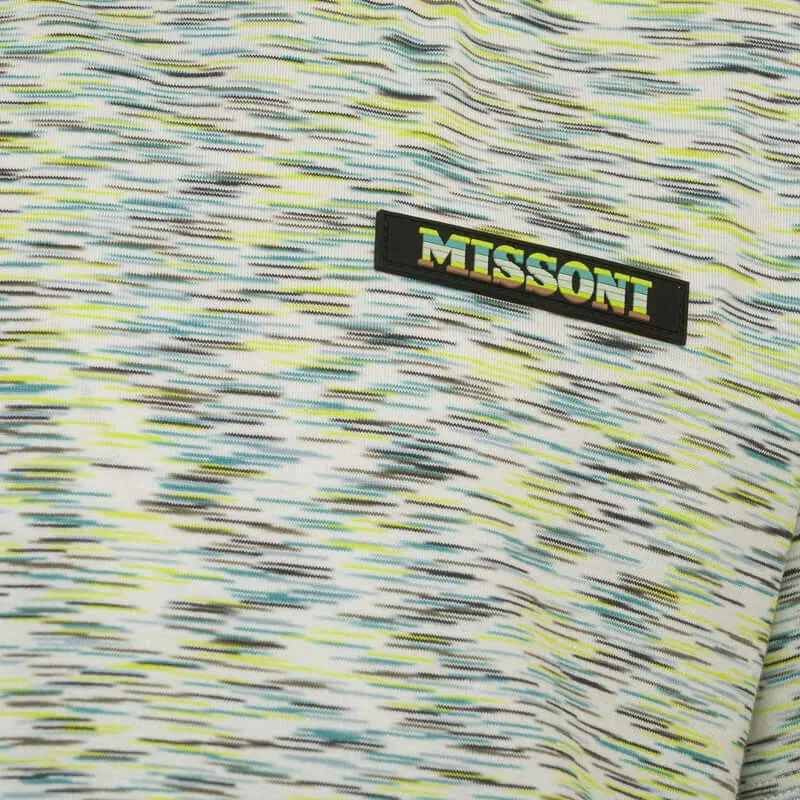 T-shirt pour garçons à motifs jaunes et verts