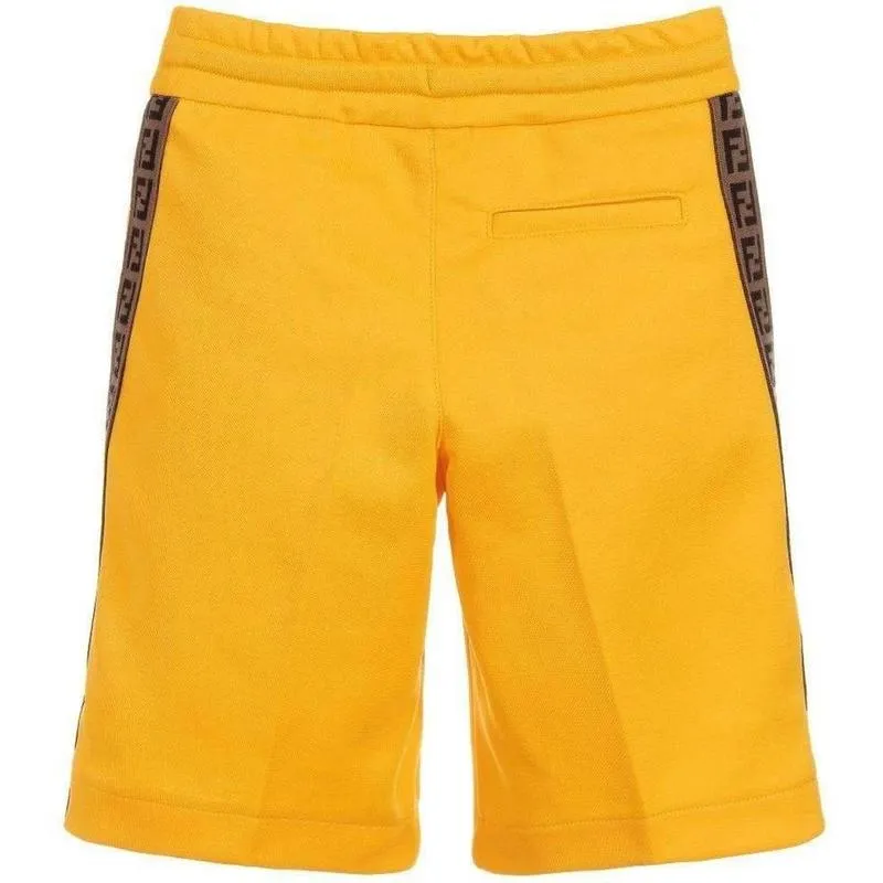 Bermudas jaunes pour garçons