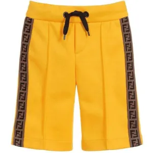 Bermudas jaunes pour garçons