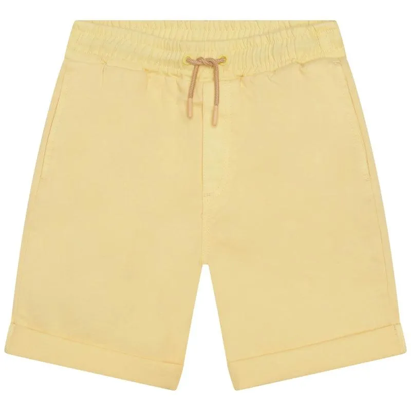 Bermudas en Coton Jaune pour Garçons
