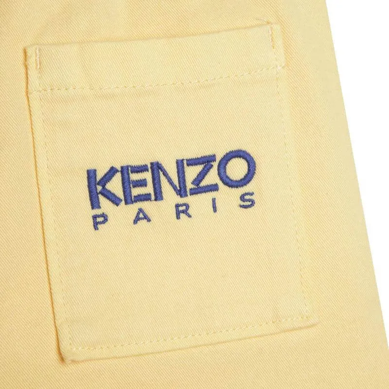 Bermudas en Coton Jaune pour Garçons