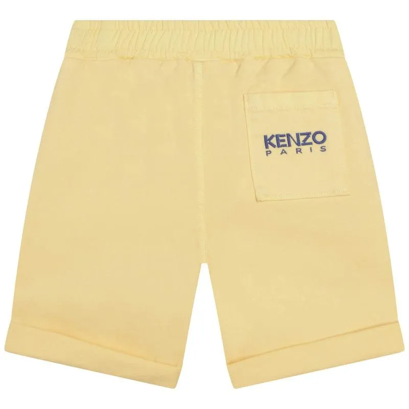 Bermudas en Coton Jaune pour Garçons