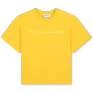 T-shirt à manches courtes jaune pour garçons
