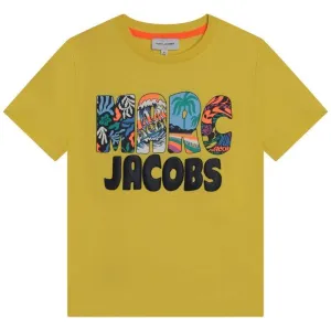 T-shirt jaune pour garçons