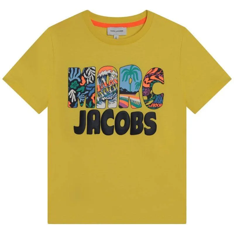 T-shirt jaune pour garçons