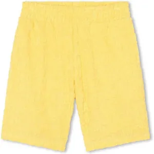 Shorts en éponge jaune pour garçons