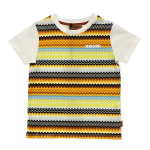 T-shirt Zig Zag pour garçons
