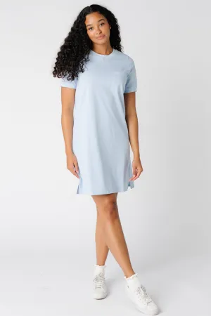 Robe T-shirt décontractée Brass & Roe - Bleu clair