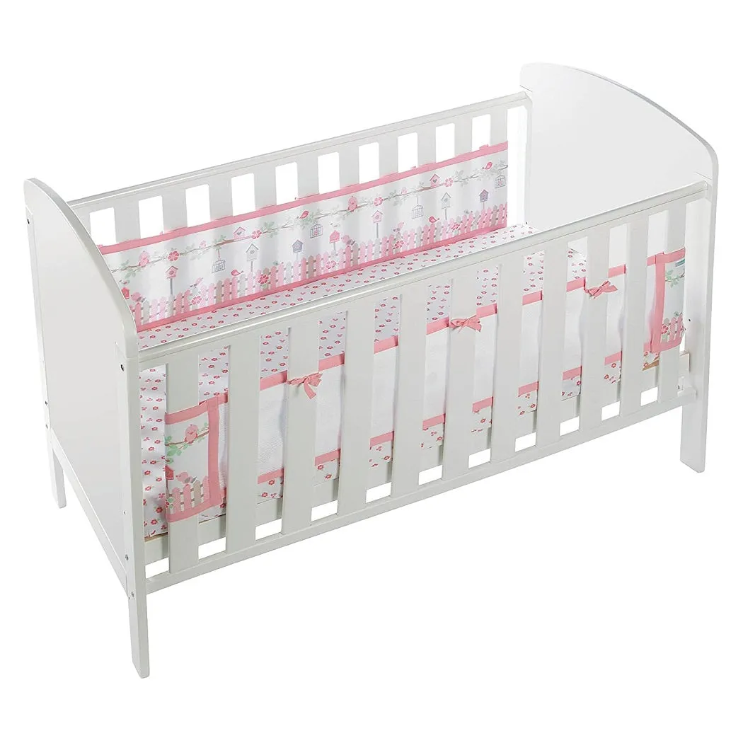 Ensemble de lit bébé respirant BreathableBaby (Jardin anglais)