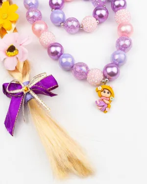 Collier Bubblegum Bella Raiponce