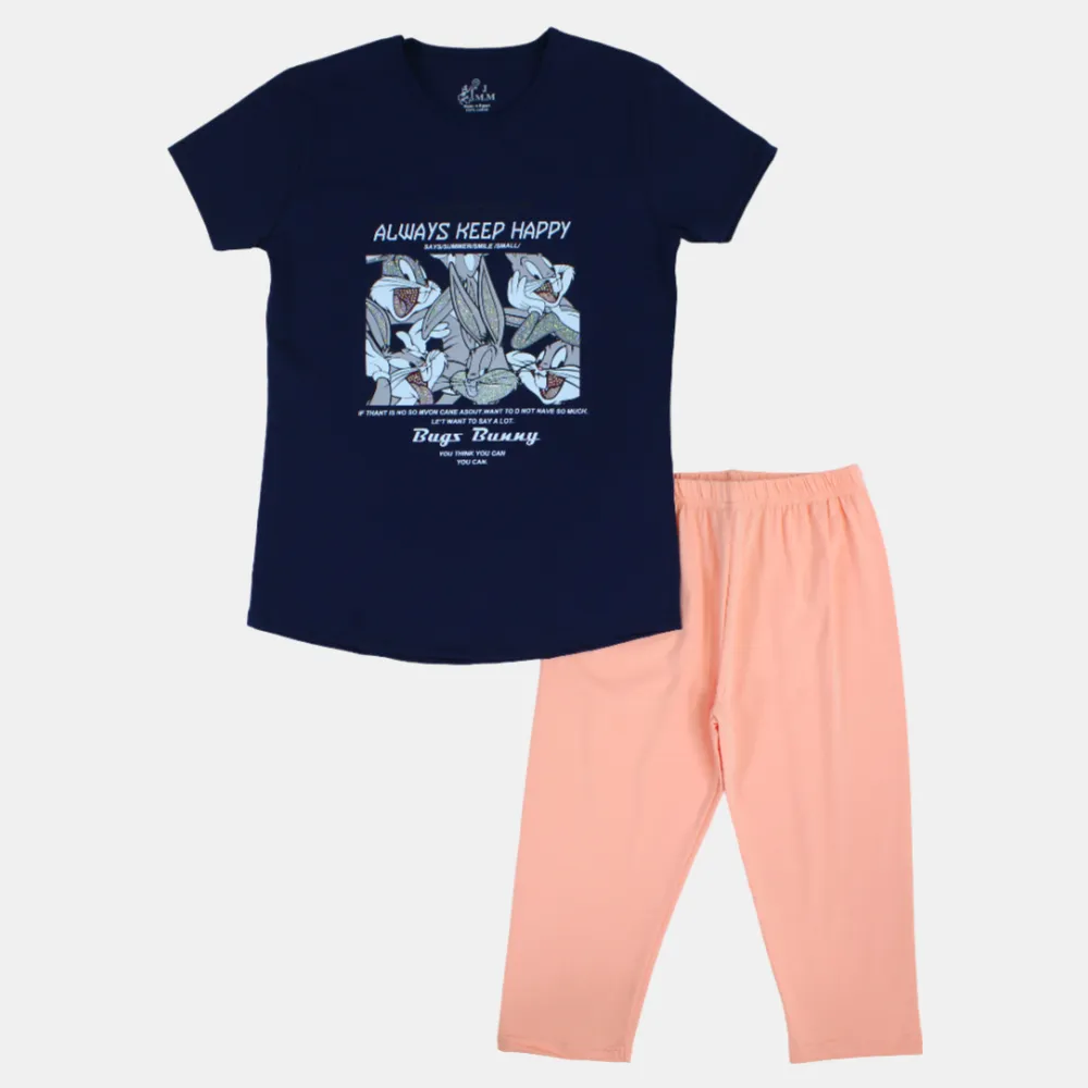 Ensemble de Pyjama en Coton Bugs Bunny pour Filles