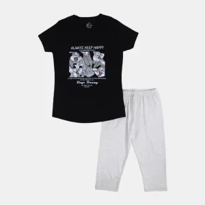 Ensemble de Pyjama en Coton Bugs Bunny pour Filles