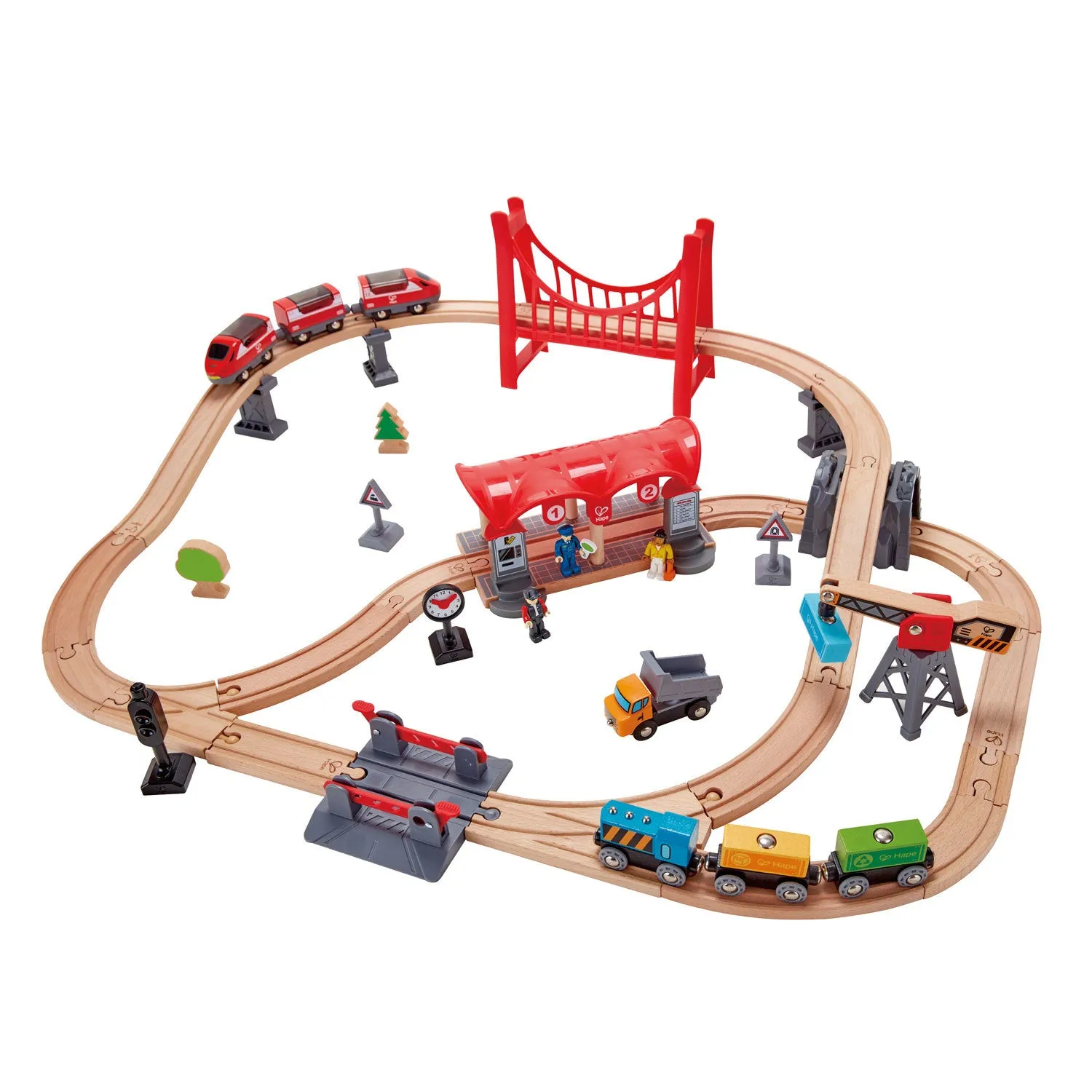 Train Électrique Ville Animée Hape