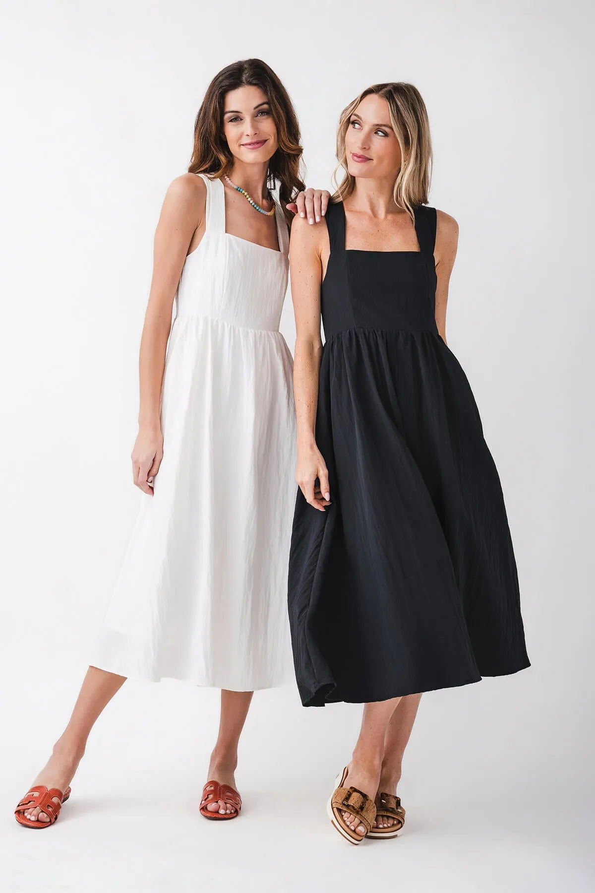 Robe longue croisée dos nu By Together Juno
