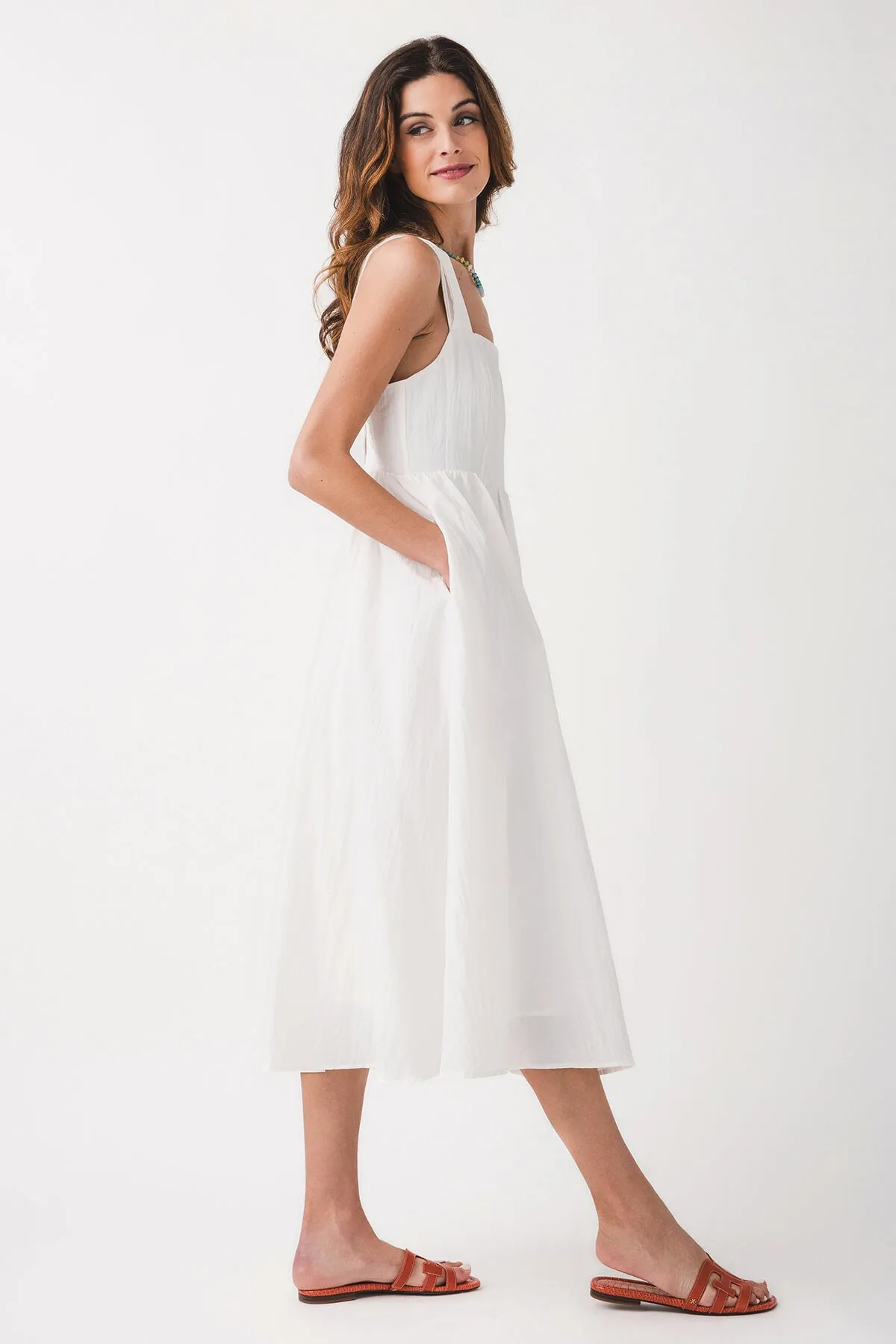 Robe longue croisée dos nu By Together Juno