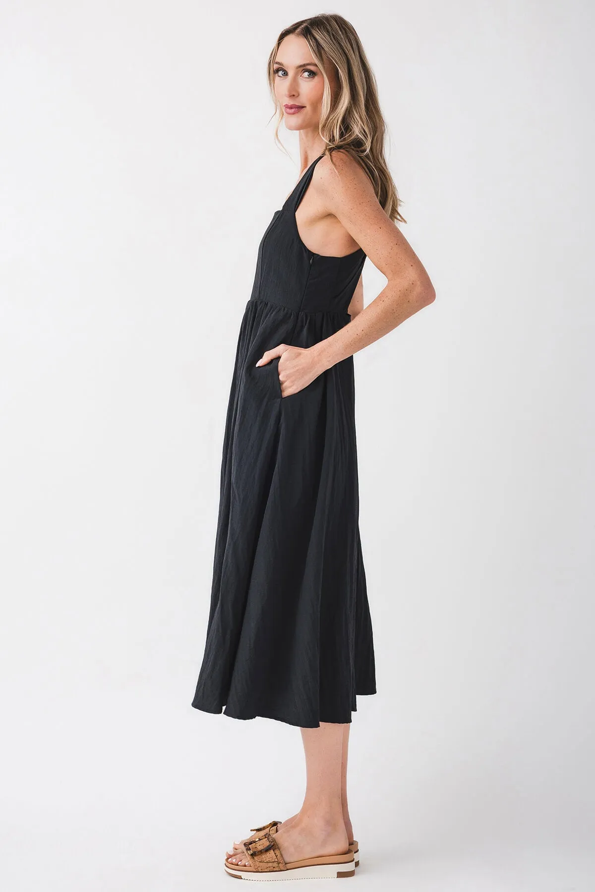 Robe longue croisée dos nu By Together Juno