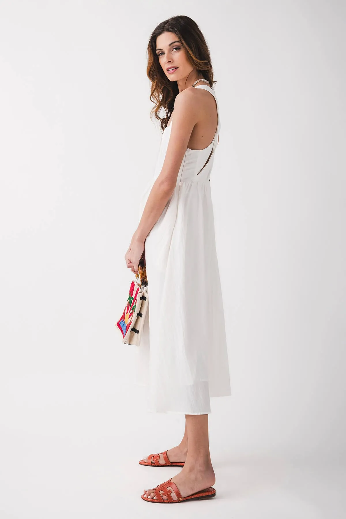 Robe longue croisée dos nu By Together Juno
