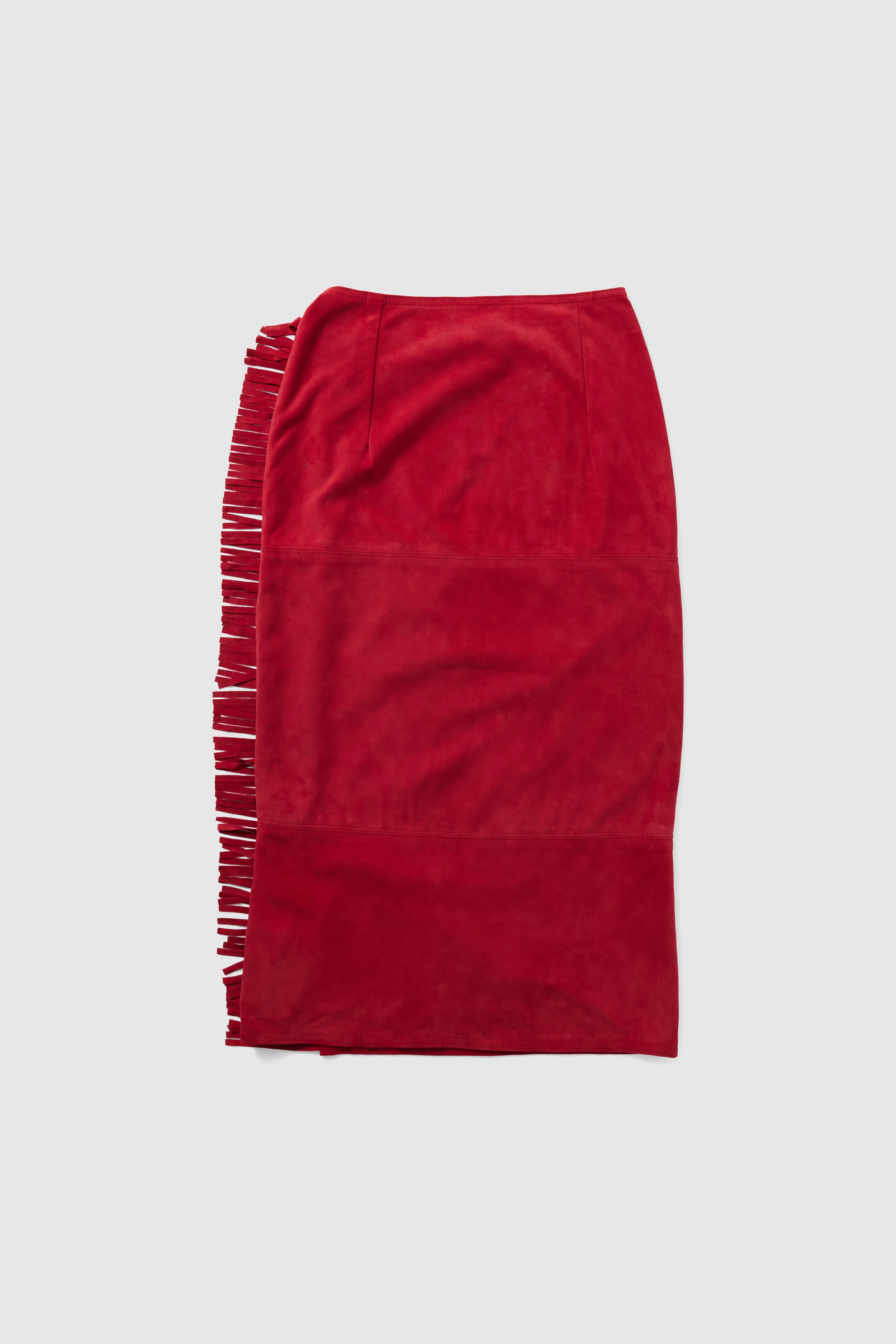 Jupe Calgary en suédine fuchsia
