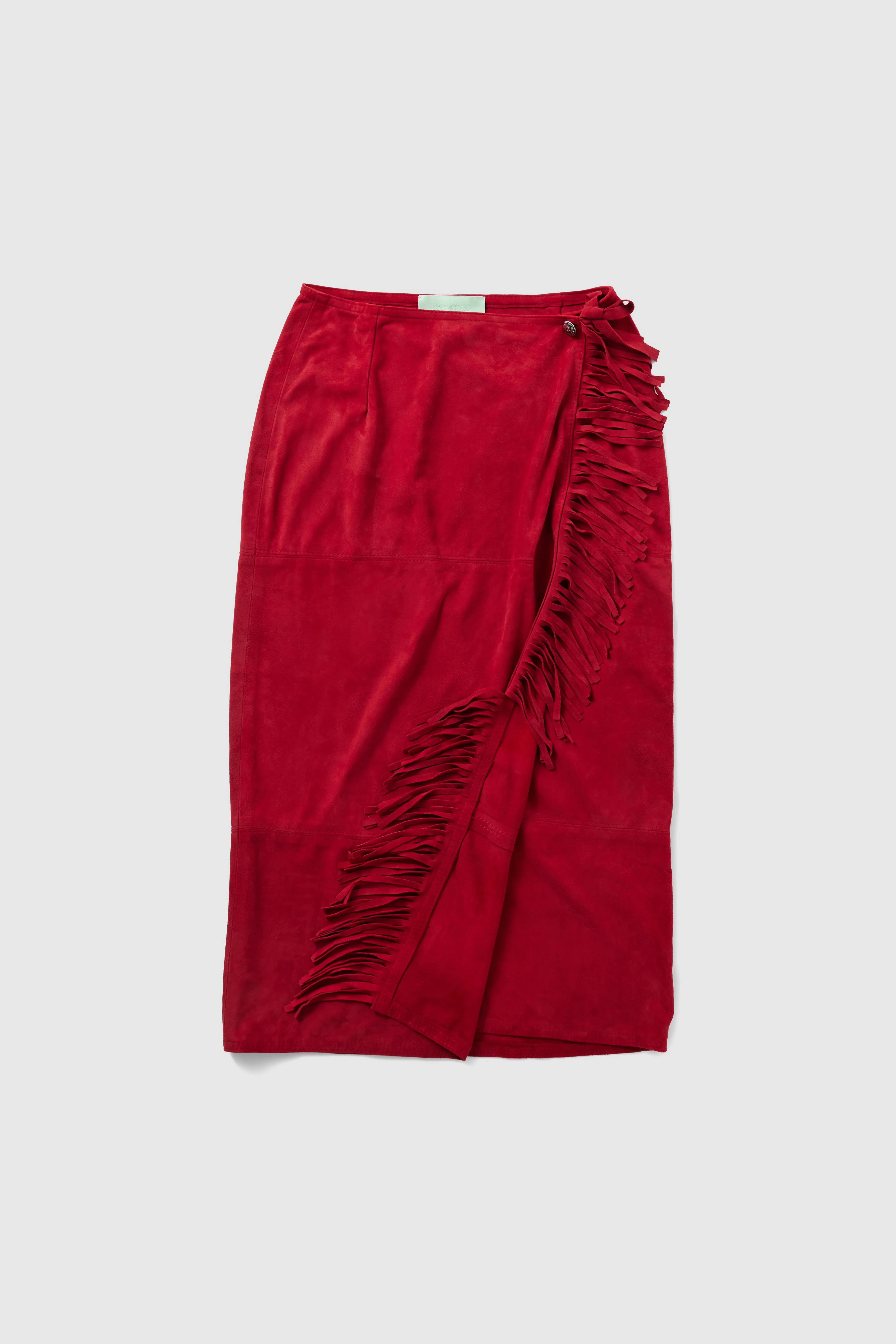Jupe Calgary en suédine fuchsia