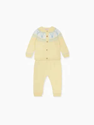 ensemble tricoté calli bunny