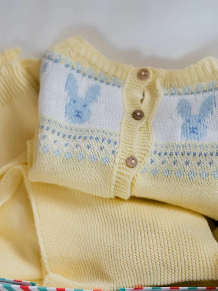ensemble tricoté calli bunny