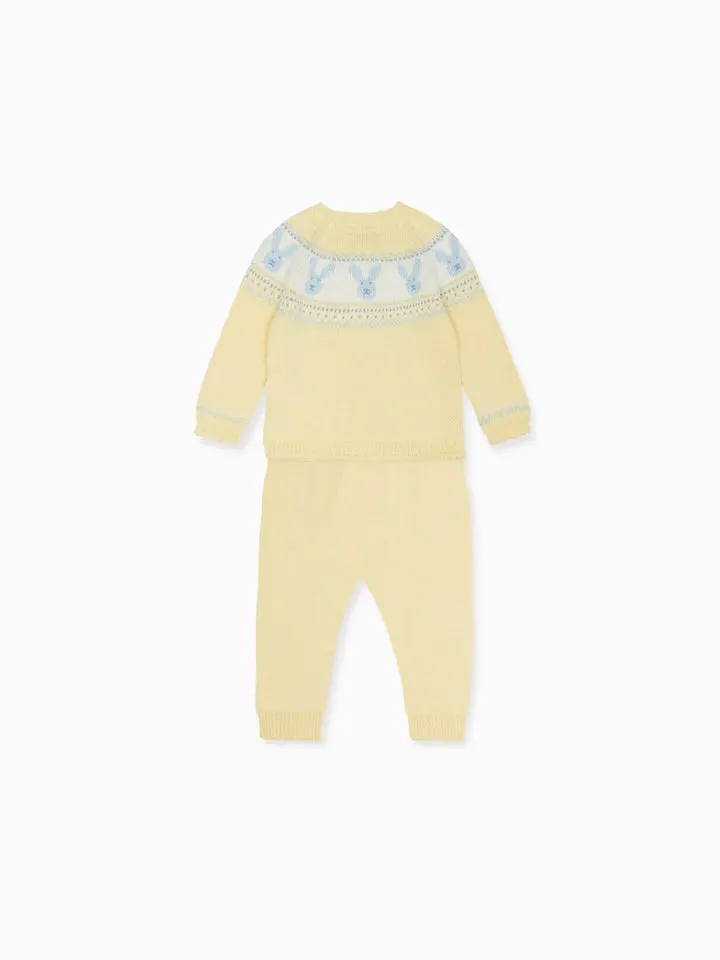 ensemble tricoté calli bunny