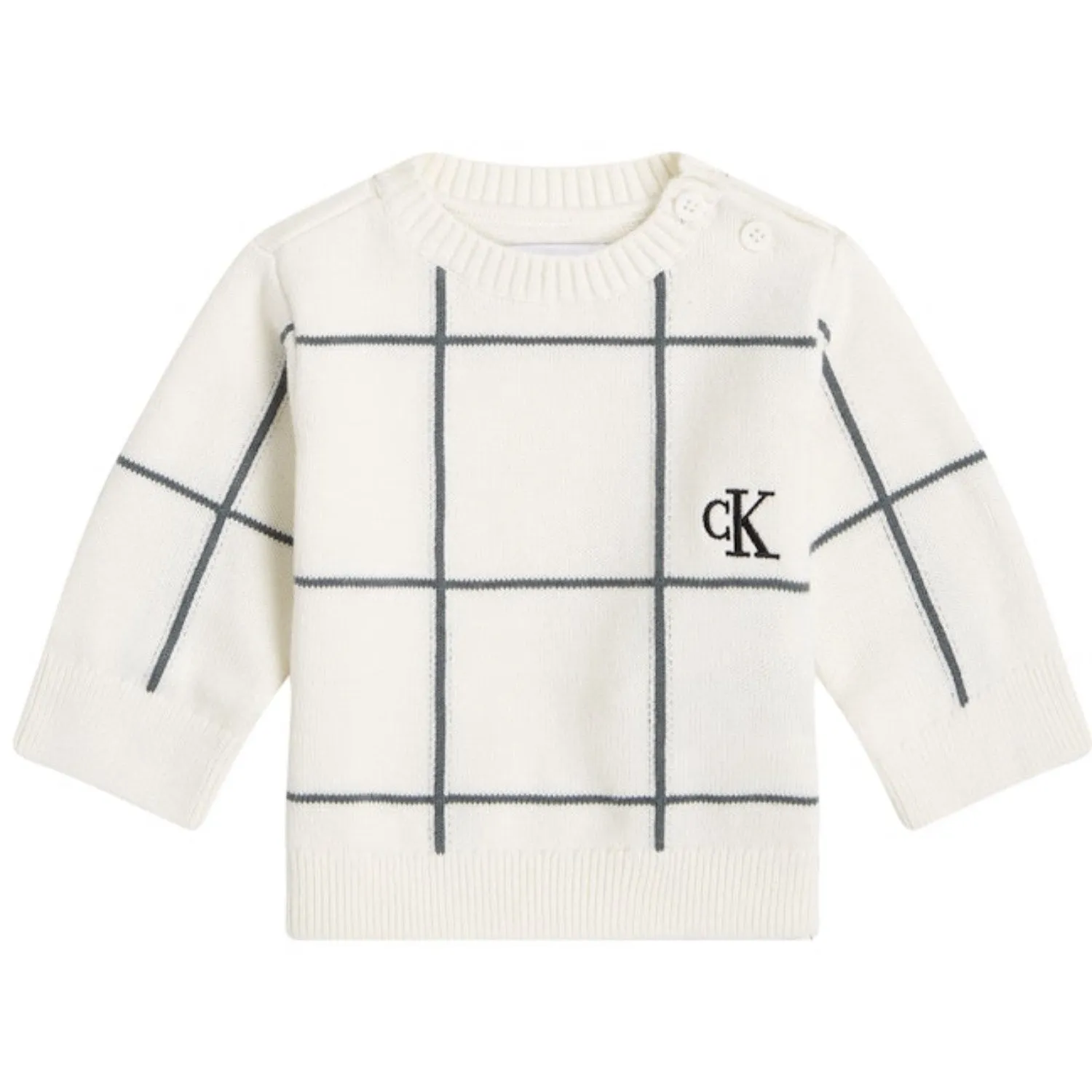 Pull Calvin Klein en maille douce couleur ivoire