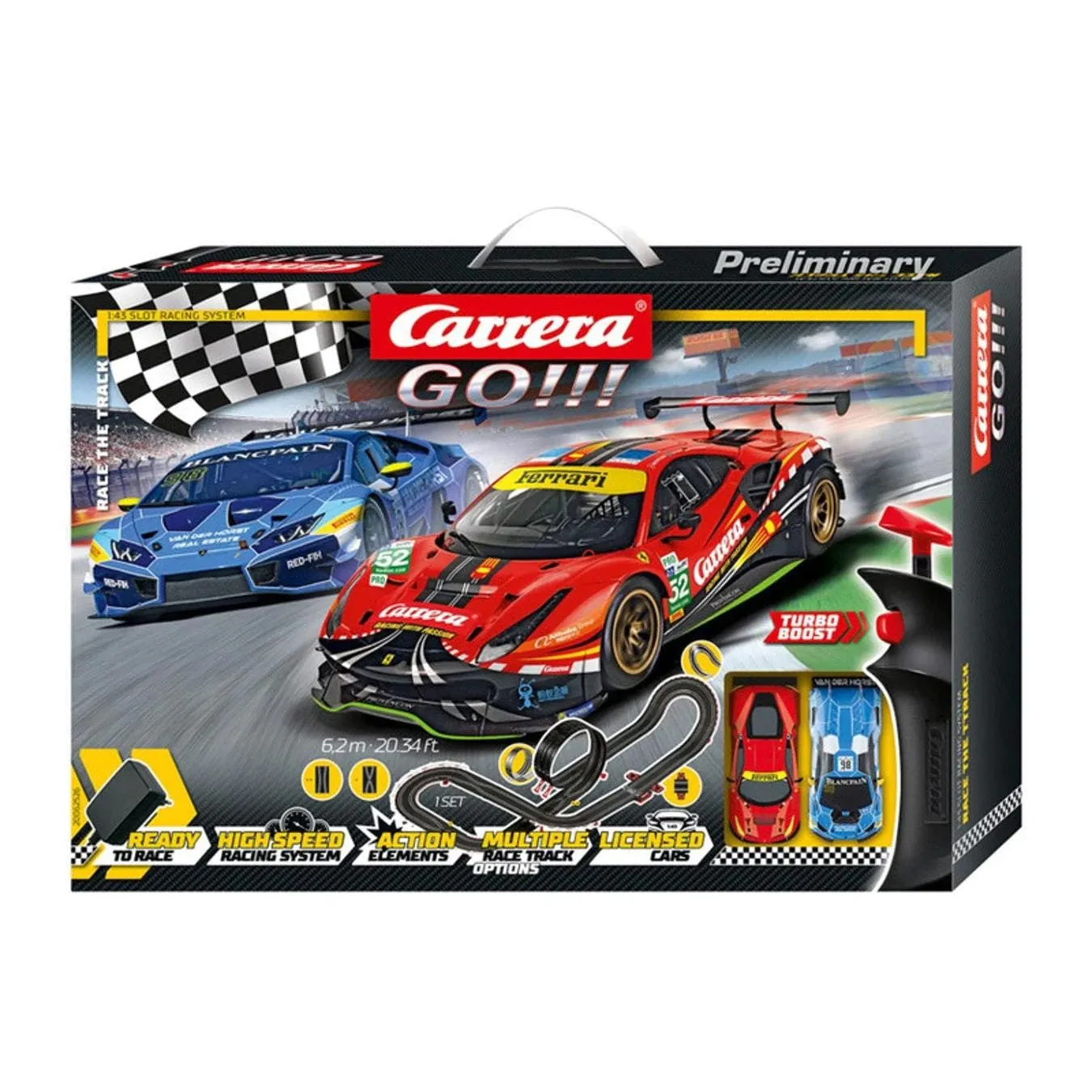 Carrera Go Course Sur Piste