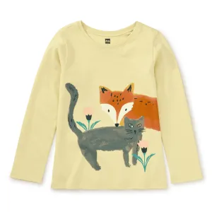 T-shirt réversible Chat et Renard - Hay par Tea Collection - VENTE FINALE