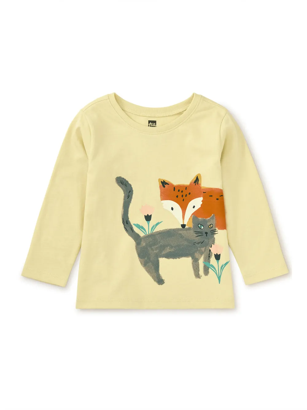 T-shirt réversible Chat et Renard - Hay par Tea Collection - VENTE FINALE