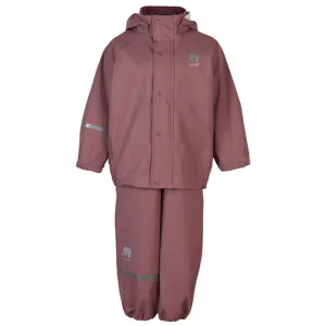 CeLaVi Ensemble Pluie Basique Rose Marron Celavi