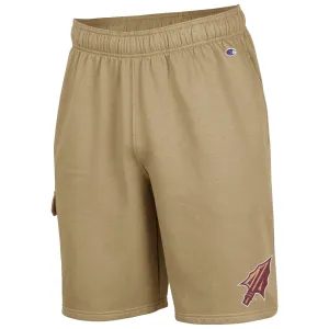 Short cargo en polaire avec logo flèche Champion pour homme - Kaki