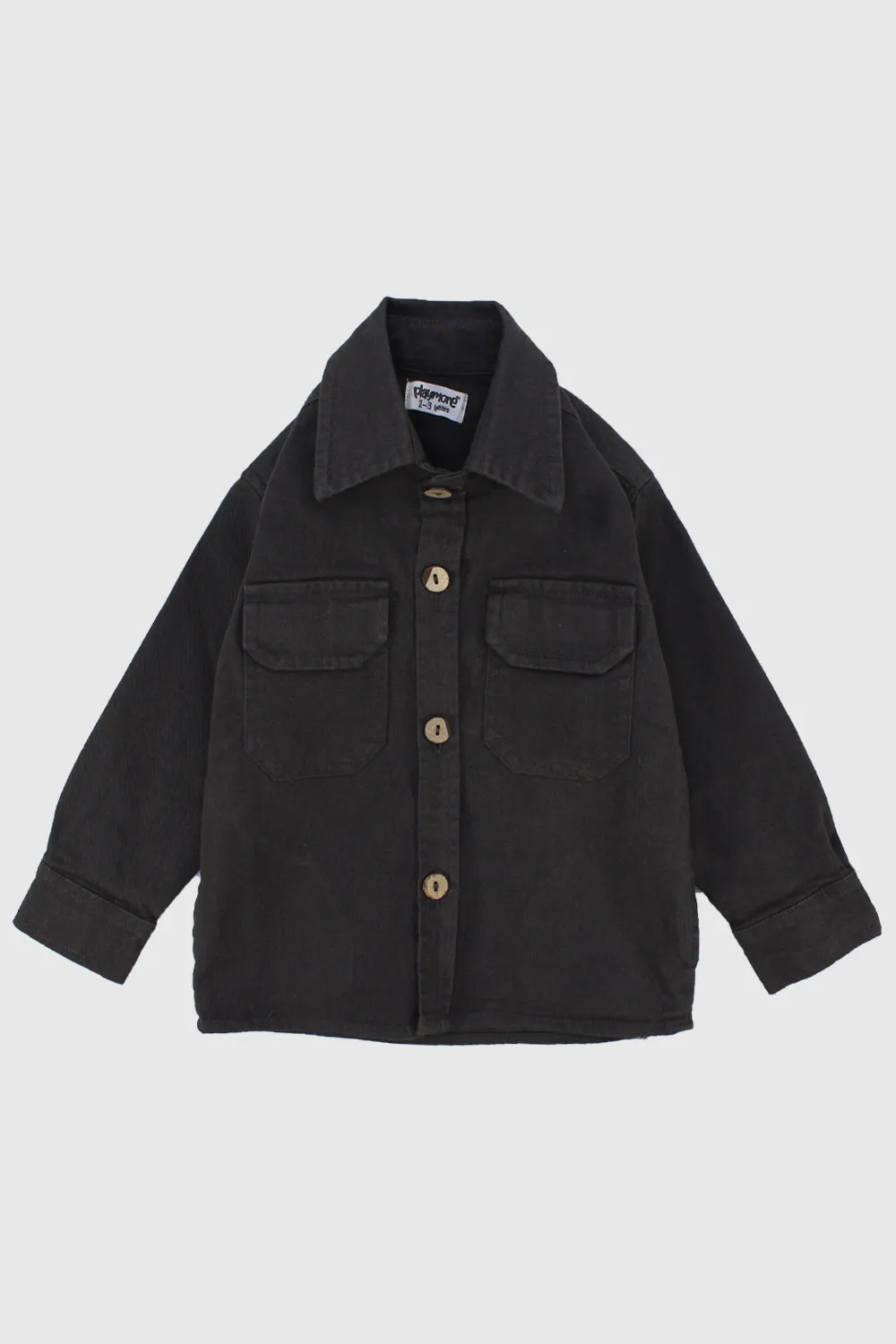 Chemise longue en charbon