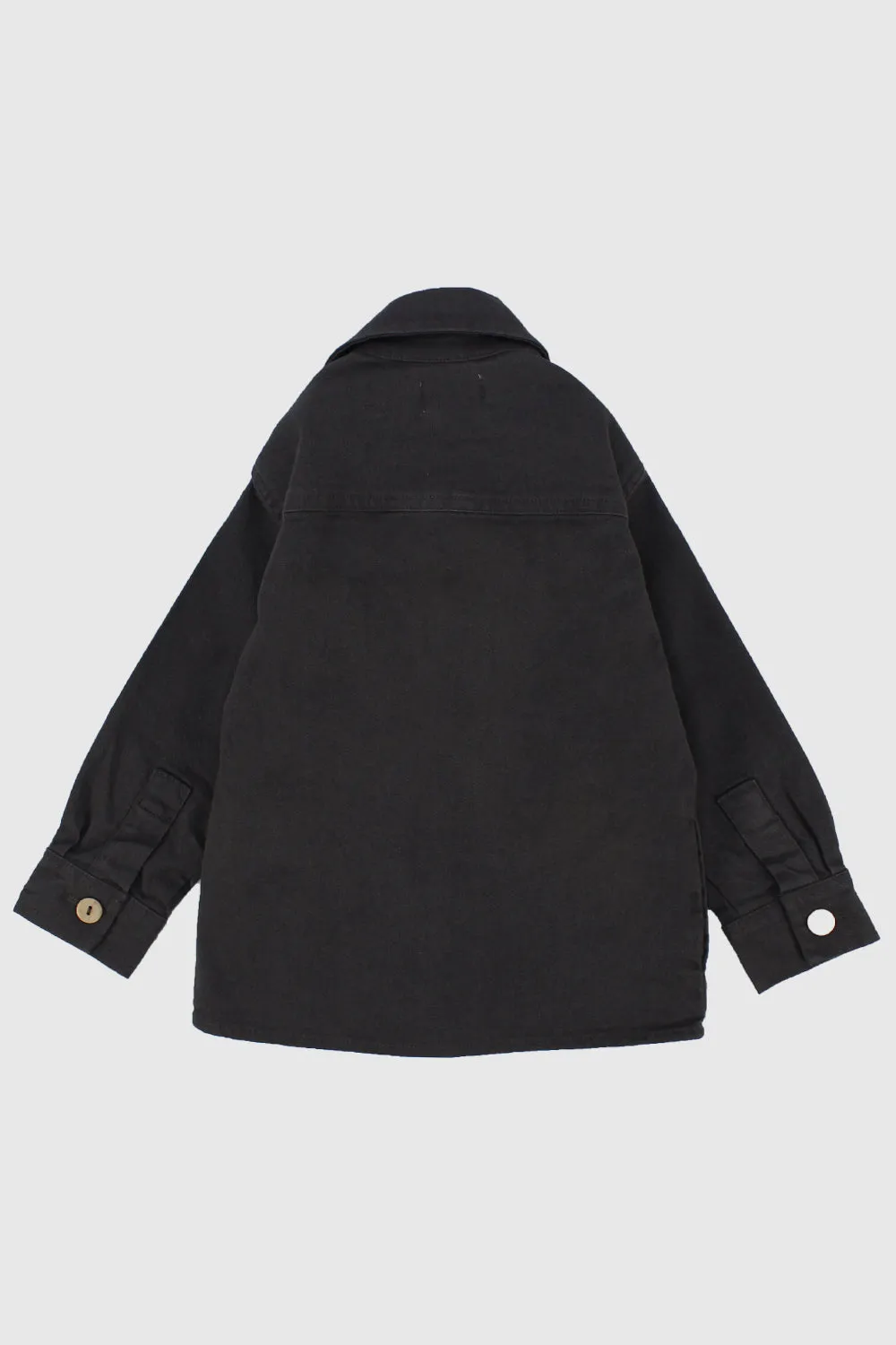 Chemise longue en charbon
