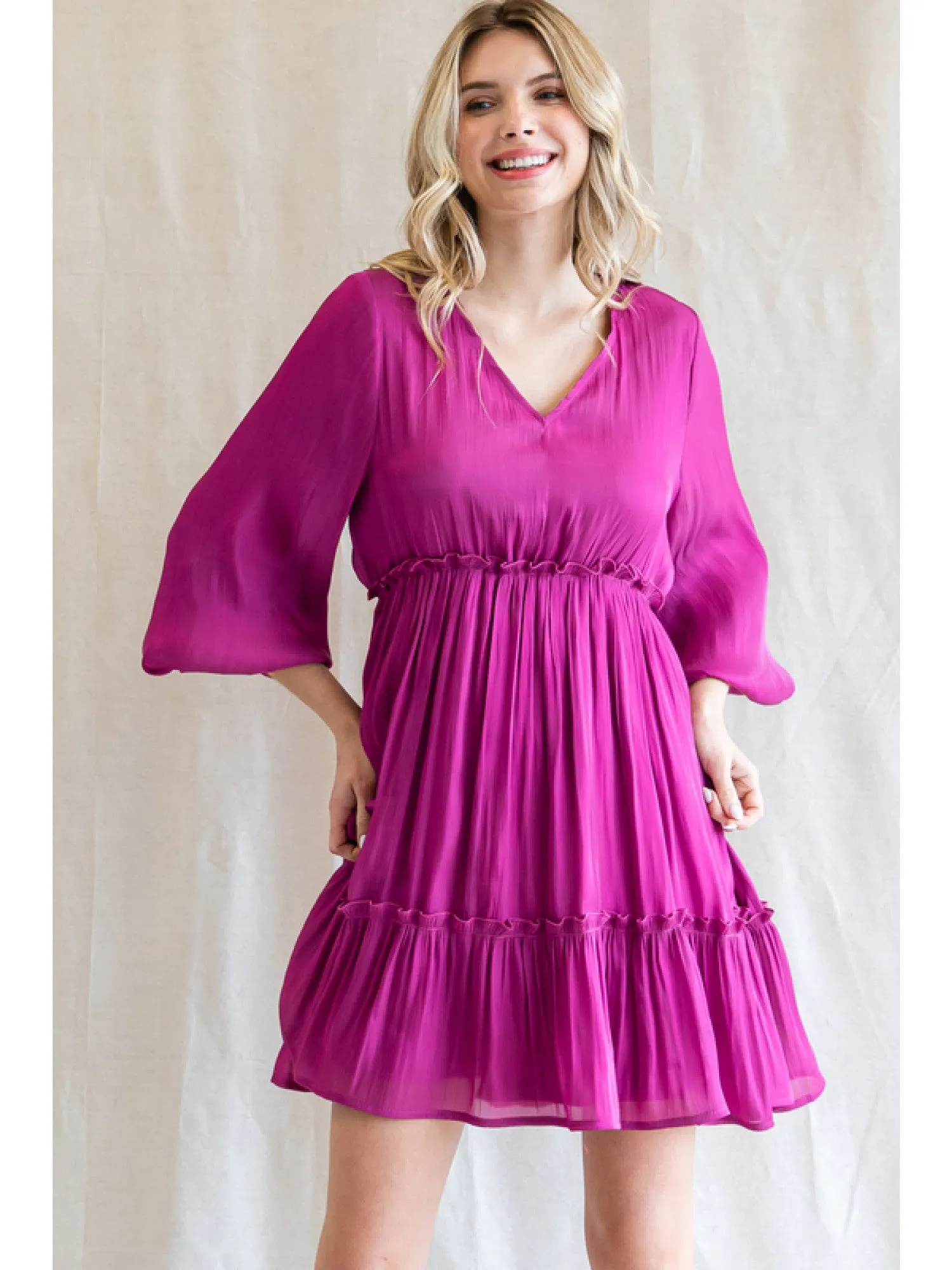 ROBE EN CHIFFON