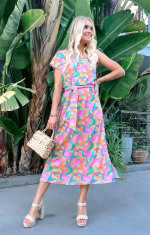 Robe longue Christie ~ Vague de fête Barbie™
