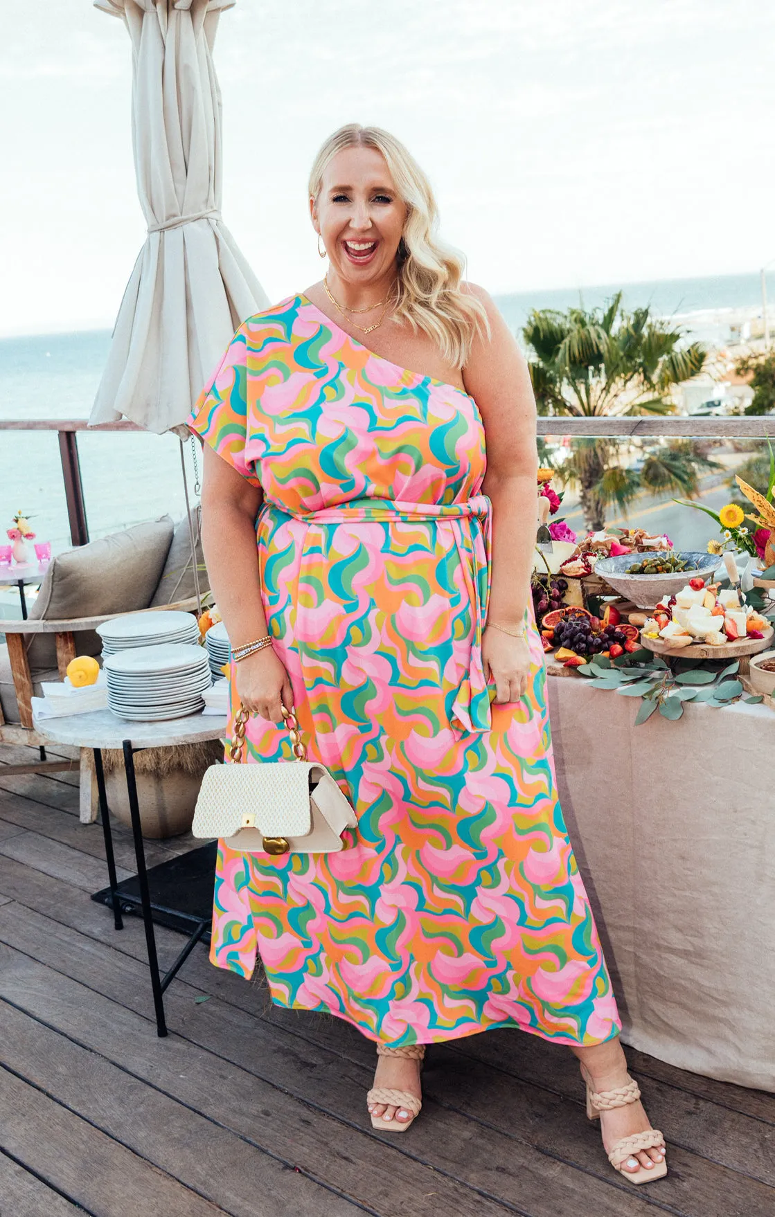 Robe longue Christie ~ Vague de fête Barbie™