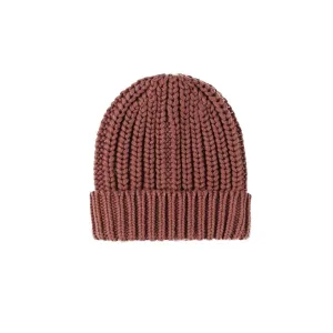 Bonnet en grosse maille - Cranberry par Quincy Mae - VENTE FINALE