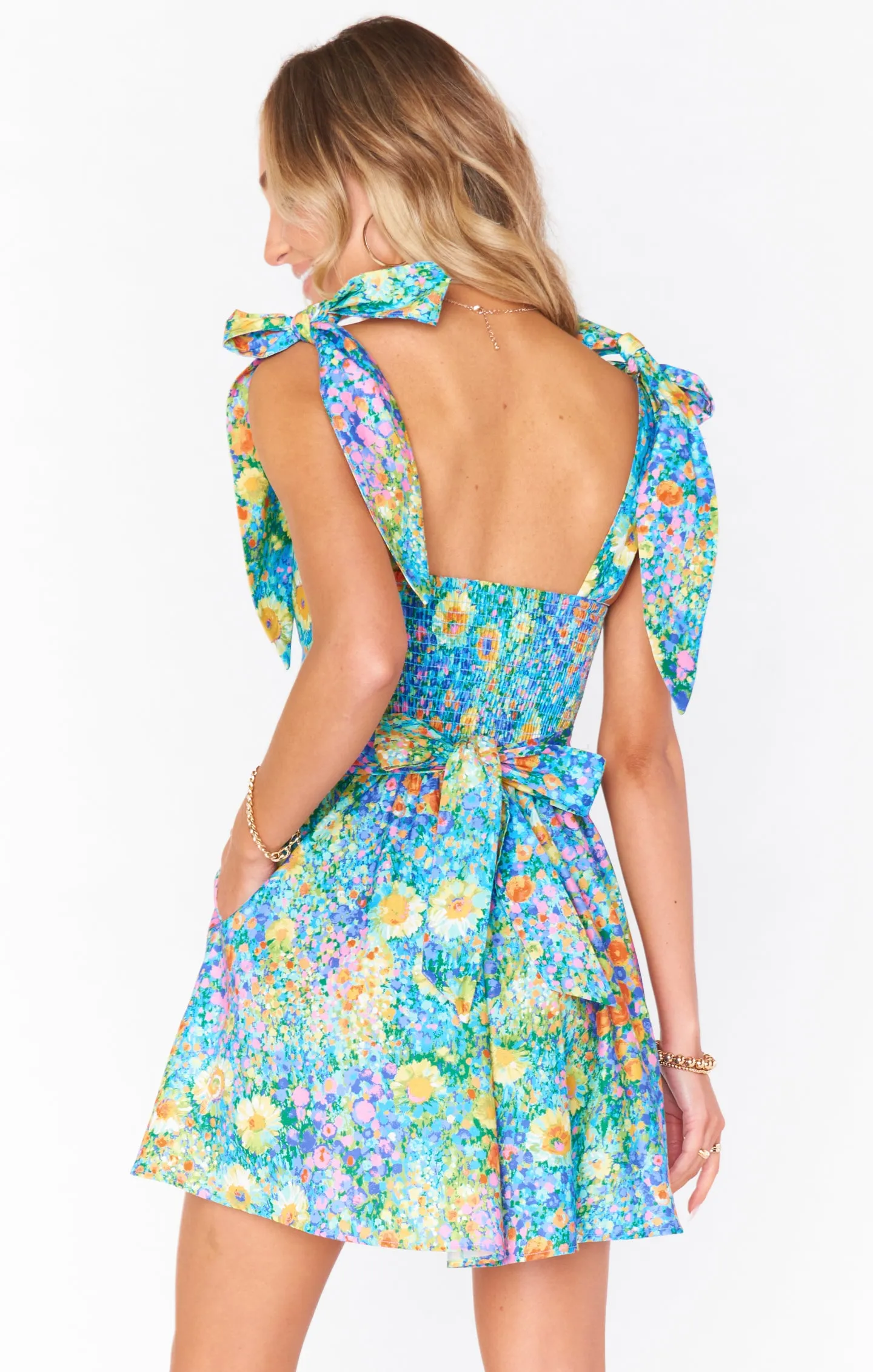 Robe Claire Mini ~ Pétales Peints