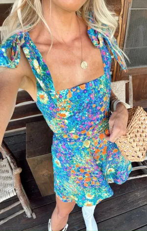 Robe Claire Mini ~ Pétales Peints