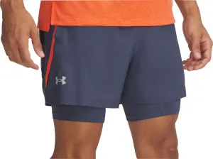 Vêtements Under Armour Homme Short de Course 2 en 1 Under Armour Launch - Gris