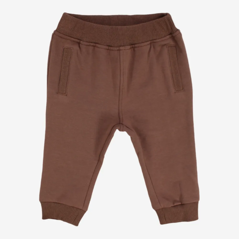 Pantalon de survêtement confortable café