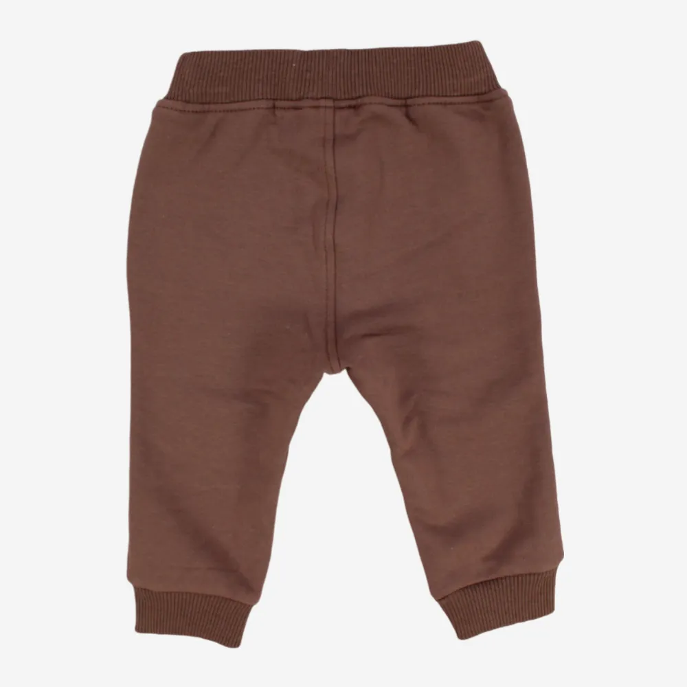 Pantalon de survêtement confortable café