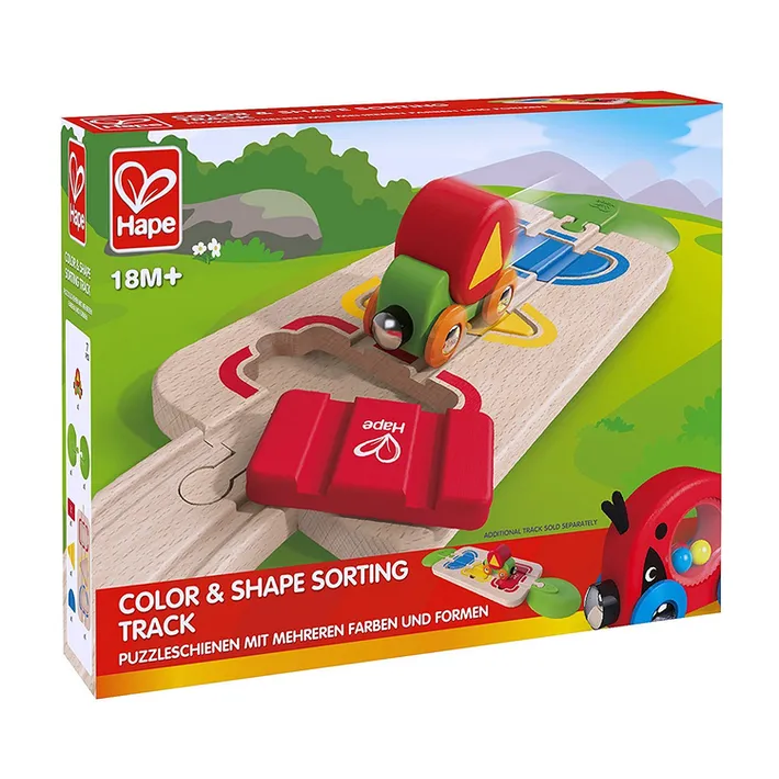 Circuit de Tri Couleurs et Formes Hape