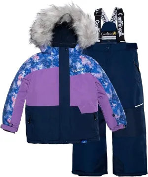 Ensemble de Combinaison Neige Charm pour Filles Conifere Billow - Violet - (Taille 7) Bébé Enfant Conifere