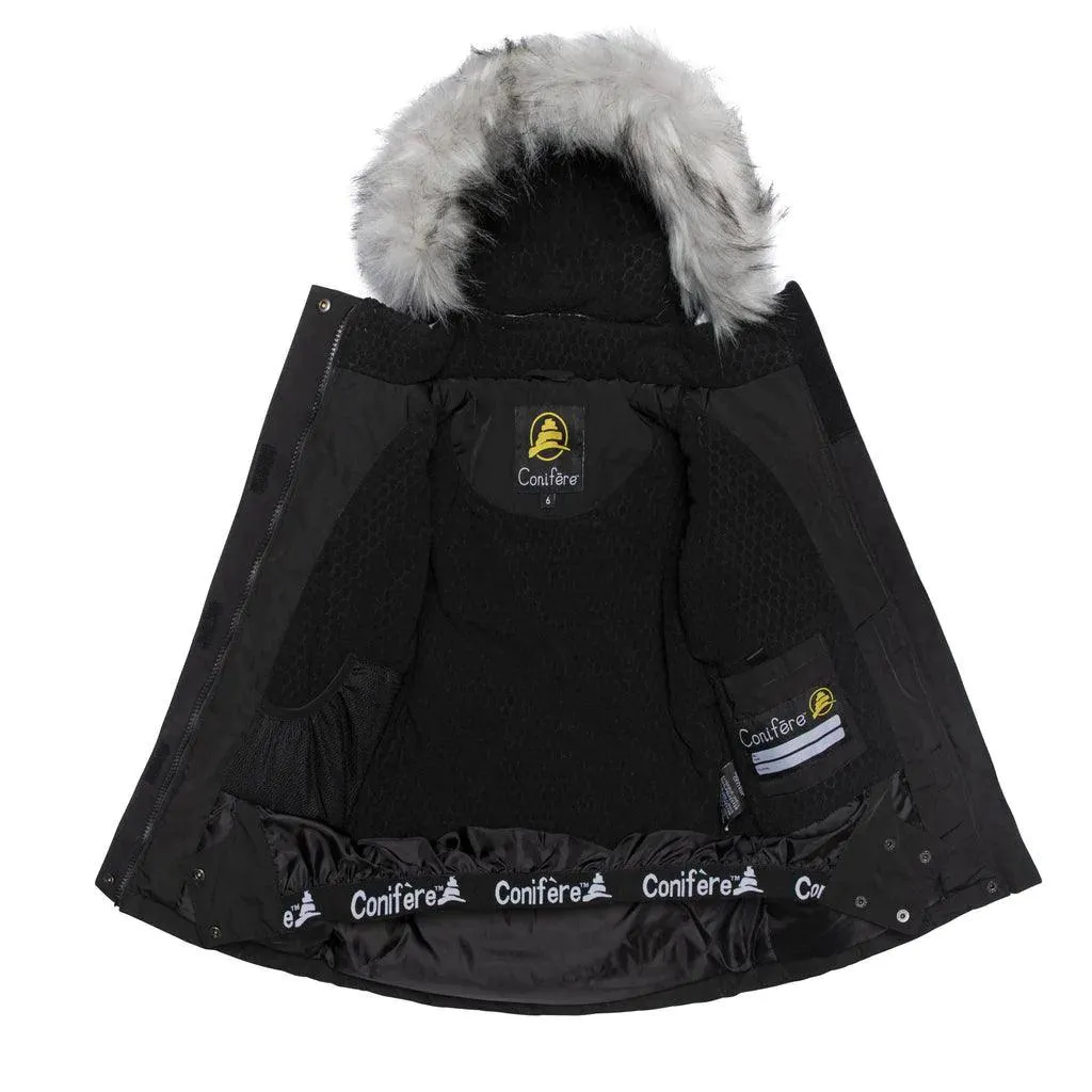 Ensemble de Combinaison Neige Charm pour Filles Conifere Billow - Violet - (Taille 7) Bébé Enfant Conifere