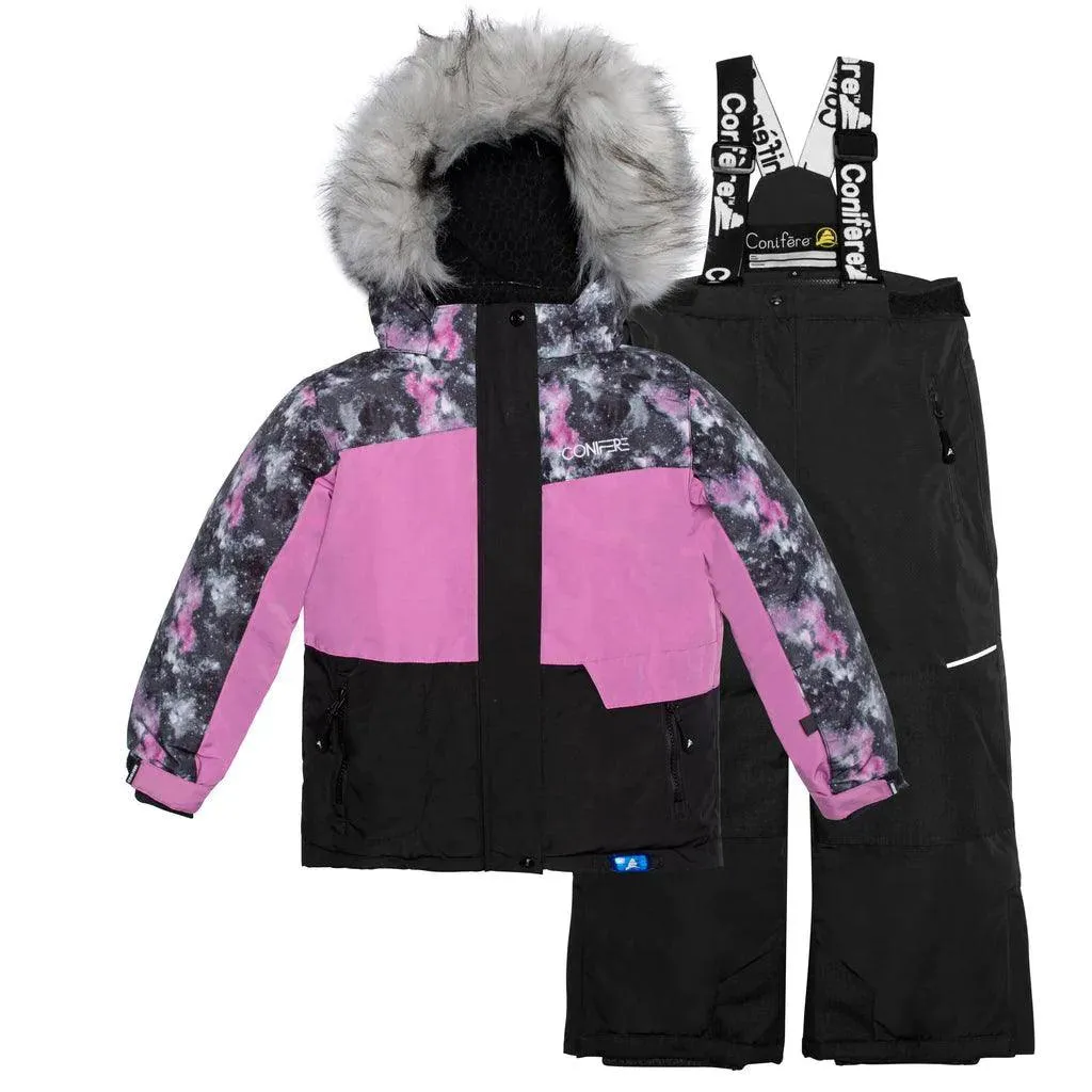 Ensemble de Combinaison Neige Charm pour Filles Conifere Billow - Violet - (Taille 7) Bébé Enfant Conifere