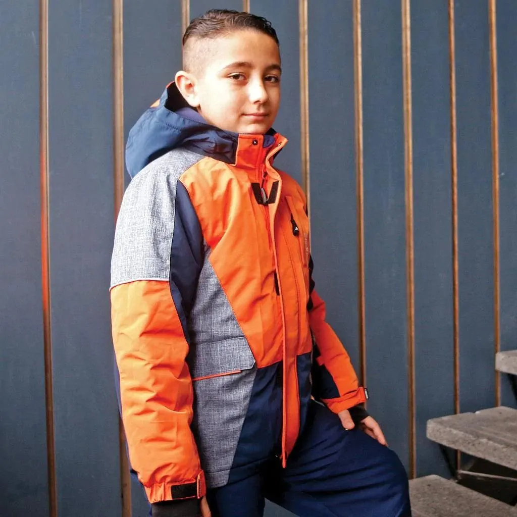 Ensemble de combinaison neige Conifere Blazy Tango Boys - Orange Bébé Enfants Conifere